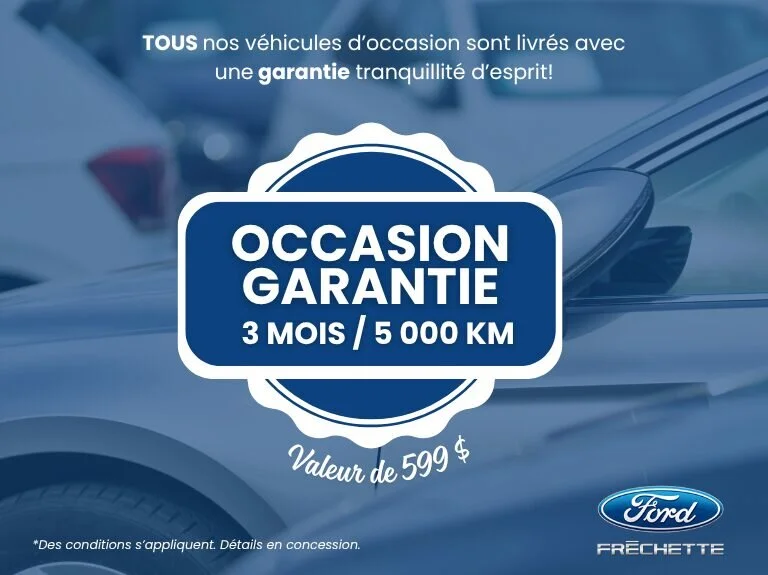 Garantie véhicules d'occasion